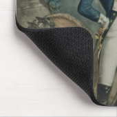 Porträt des Marquises de La Fayette Mousepad (Ecke)