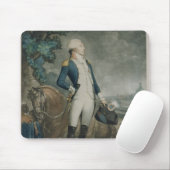 Porträt des Marquises de La Fayette Mousepad (Mit Mouse)