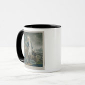 Porträt des Marquises de La Fayette Tasse (Vorderseite Links)