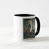 Porträt des Marquises de La Fayette Tasse (VorderseiteRechts)