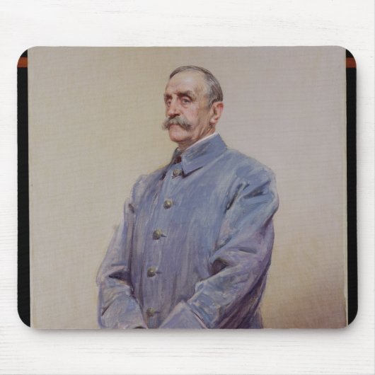 Porträt des Marschalls Ferdinand Foch 1920 Mousepad (Vorne)