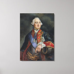 Porträt des Mathematikers Leonhard Euler Leinwanddruck