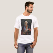 Porträt des Mathematikers Leonhard Euler T-Shirt (Vorne ganz)