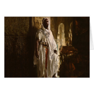 Porträt des maurischen afrikanischen Malers