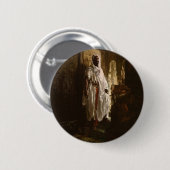 Porträt des maurischen afrikanischen Malers Button (Vorne & Hinten)