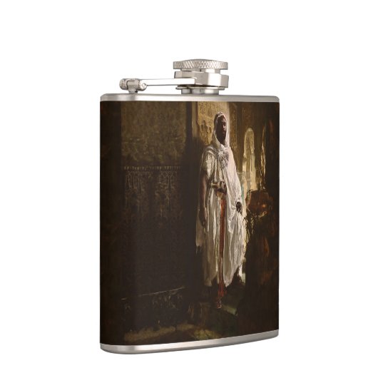 Porträt des maurischen afrikanischen Malers Flachmann (Rechts)