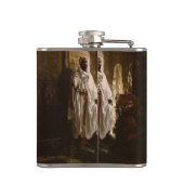 Porträt des maurischen afrikanischen Malers Flachmann (Rückseite)