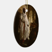 Porträt des maurischen afrikanischen Malers Keramik Ornament (Rechts)