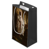 Porträt des maurischen afrikanischen Malers Kleine Geschenktüte (Vorderseite Schrägansicht)