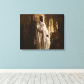 Porträt des maurischen afrikanischen Malers Leinwanddruck (Insitu (Holzboden))