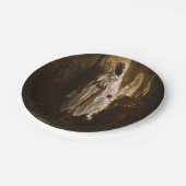 Porträt des maurischen afrikanischen Malers Pappteller (Schrägansicht)