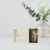 Porträt des maurischen afrikanischen Malers Visitenkarte (Stehend Vorderseite)