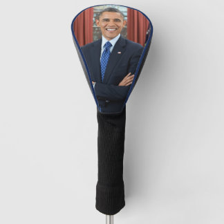 Porträt des offiziellen Oval Office Präsident Obam Golf Headcover