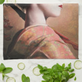 Porträt des orientalischen japanischen küchentuch (Gefaltet)