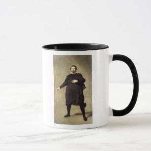 Porträt des Possenreißer-Pablodes Valladolid Tasse
