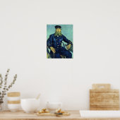 Porträt des Postman von Vincent Willem van Gogh Poster (Küche)