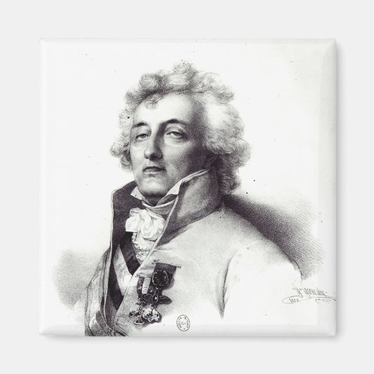 Porträt des Prinzen von Marschall Charles-Joseph Magnet (Vorne)