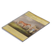 Porträt "des Quiz", das Eigentum von Lord Rous, Notizblock (Linke Seite)