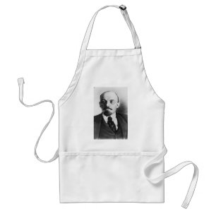 Porträt des Russen Vladimir Ilyich Lenin Schürze