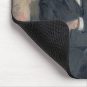 Porträt des Sammlers Alexei A. Bakhrush Mousepad (Ecke)