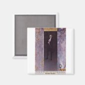 Porträt des Schauspielers Josef Lewinsky als Carlo Magnet (Vorderseite/Rückseite)