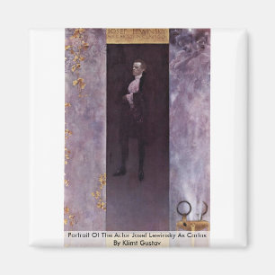 Porträt des Schauspielers Josef Lewinsky als Carlo Magnet