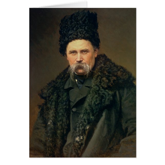 Porträt des ukrainischen Autors (Vorne)