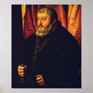 Porträt des Wählers Palatine Otto Henry Poster