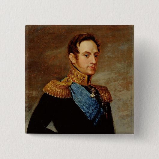 Porträt des Zars Nicholas I 1826 Button (Vorderseite)