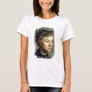 Porträt Edgar Degass einer jungen Frau, 1867 T-Shirt