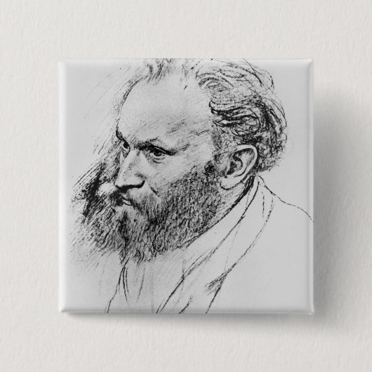 Porträt Edgar Degass | von Edouard Manet Button (Vorderseite)