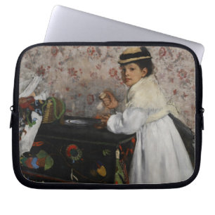 Porträt Edgar Degass   von Fräulein Hortense Laptopschutzhülle