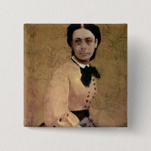 Porträt Edgar Degass | von Pauline de Metternich Button (Vorderseite)