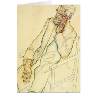 Porträt Egon Schiele- von Johann schädigt