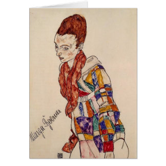 Porträt Egon Schiele- von Marga Boerner