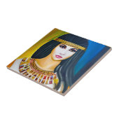 Porträt einer ägyptischen Prinzessin Fliese (Seite)