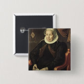 Porträt einer älteren Frau, 1603 Button (Vorne & Hinten)