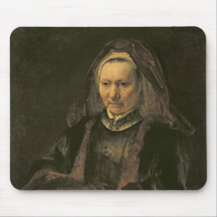 Porträt einer älteren Frau, C. 1650 Mousepad