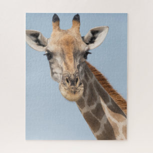 Porträt einer angolanischen Giraffe Puzzle