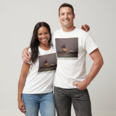 Porträt einer Bart-Taube T-Shirt (Unisex)