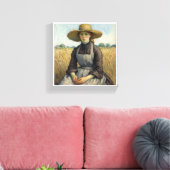 Porträt einer Bauernfrau Vincent van Gogh Leinwanddruck (Insitu (Wohnzimmer))