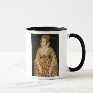 Porträt einer Dame, 1619 Tasse