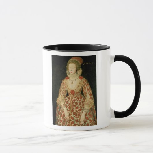 Porträt einer Dame, 1619 Tasse (Rechts)