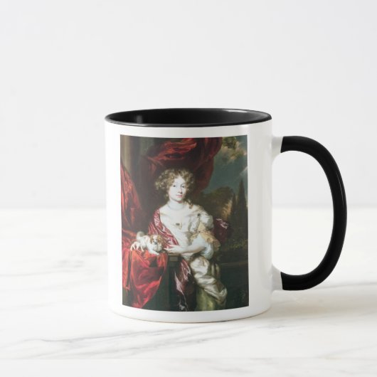 Porträt einer Dame, 1677 Tasse (Rechts)