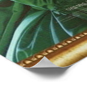 Porträt einer Dame, die auf dem koreanischen Feuer Poster (Ecke)