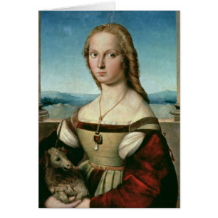 Porträt einer Dame mit einem Einhorn, c.1505-6