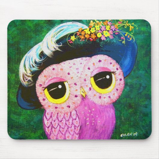 Porträt einer Dame Mousepad (Vorne)