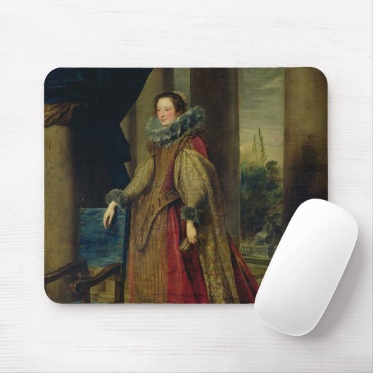 Porträt einer Dame Mousepad (Mit Mouse)