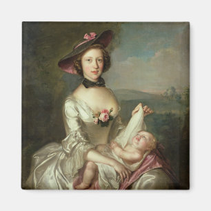 Porträt einer Dame, sagte, Elizabeth, Ehefrau zu Magnet