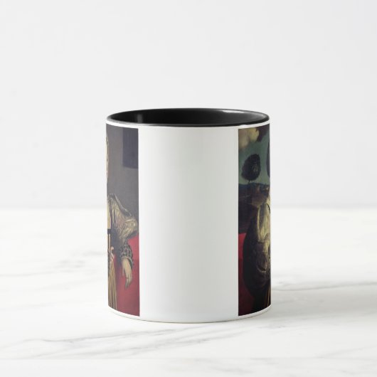 Porträt einer Dame Tasse (Zentrum)